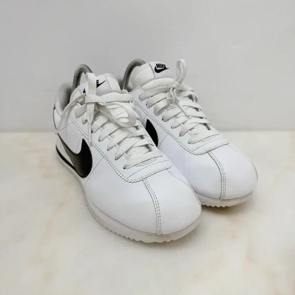 [BUNJANG] Nike Cortez Sneakers White/Black / (250)나이키 운동화 코르테즈 흰검