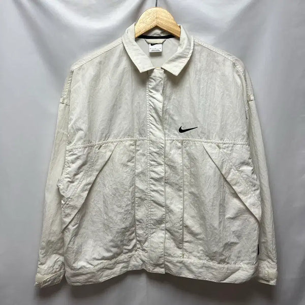 [BUNJANG] Nike Swoosh Phantom Woven White Windbreaker Women's S / [정품/우먼스S] 나이키 스우시 팬텀 우븐 화이트 바람막이