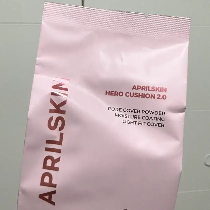 [BUNJANG] Aprilskin Hero Cushion 2.0 Pink Refill (Fair Beige, Shade 19) / 새상품리필) 에이프릴스킨 히어로 쿠션 2.0 핑크 19호 페어베이지