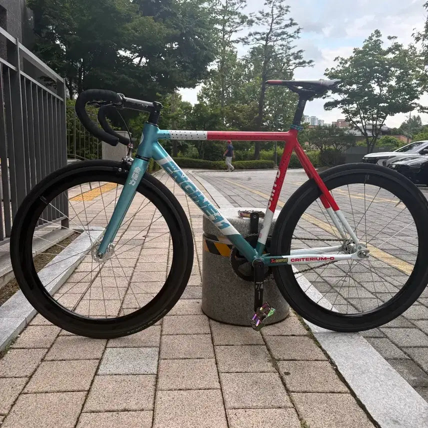 [BUNJANG] Engine11 Crit-D Pop Art Complete Bicycle - Size M / 엔진11 크릿디 팝아트 M사이즈 완차
