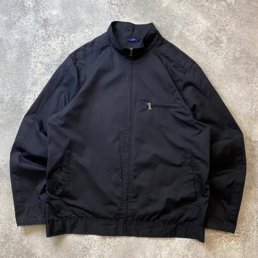 [BUNJANG] Old GAP Black Polyshell Blouson Jacket / [L] 00s Old GAP 올드갭 블랙 폴리쉘 블루종