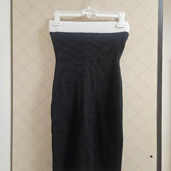 [BUNJANG] Ablley Tube Top Mini Dress / 에이블리 튜브탑 미니원피스