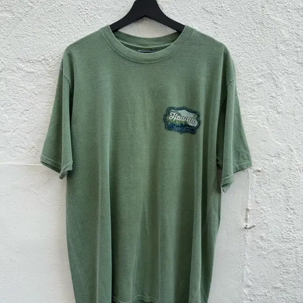 [BUNJANG] Crazy Shirts Hawaii Short Sleeve T-Shirt (Size L) / 크레이지셔츠 하와이 반팔 티셔츠