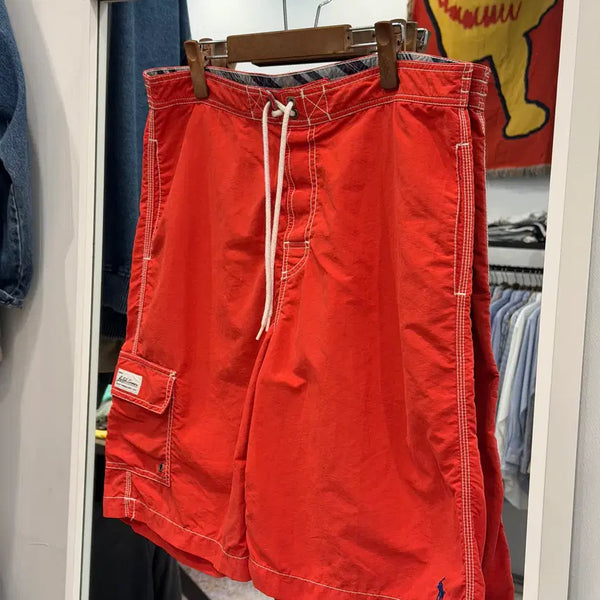 [BUNJANG] Polo Ralph Lauren 90s-00s Nylon Swim Shorts / 90-00s Polo ralph lauren 폴로 랄프로렌 나일론 스윔 쇼츠 (~35inch)