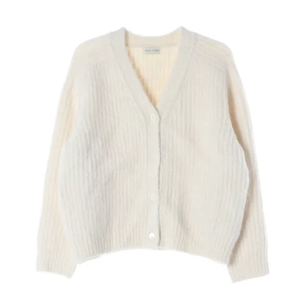 [BUNJANG] Facade Pattern Alpaca Cloud Cardigan / 파사드 패턴 알파카 클라우드 가디건