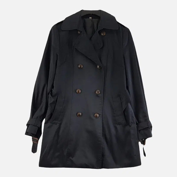 [BUNJANG] Navy Women's Trench Coat FREE / 네이비 여자 FREE 트렌치 O0947