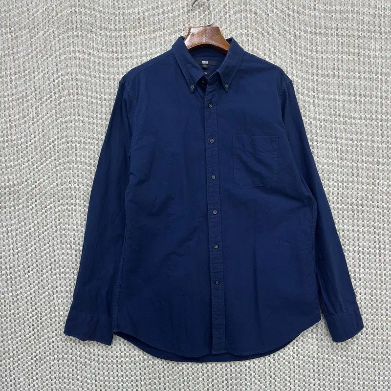 [BUNJANG] Uniqlo Slim Fit Shirt L / 유니클로 슬림핏 셔츠 L H02323