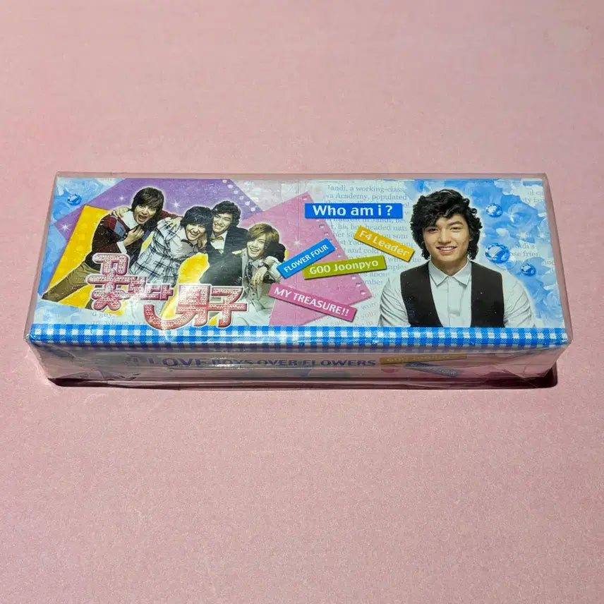 [BUNJANG] Boys Over Flowers Metal Pencil Case Vintage Stationery / 꽃보다남자 지함필통 고전문구