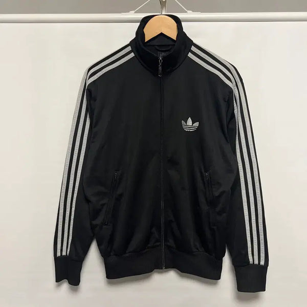 [BUNJANG] Adidas Firebird Track Top Jersey Black Silver Grey Size 100 / [정품/100] 아디다스 구파이어버드 블랙 실버 그레이 트랙탑 져지