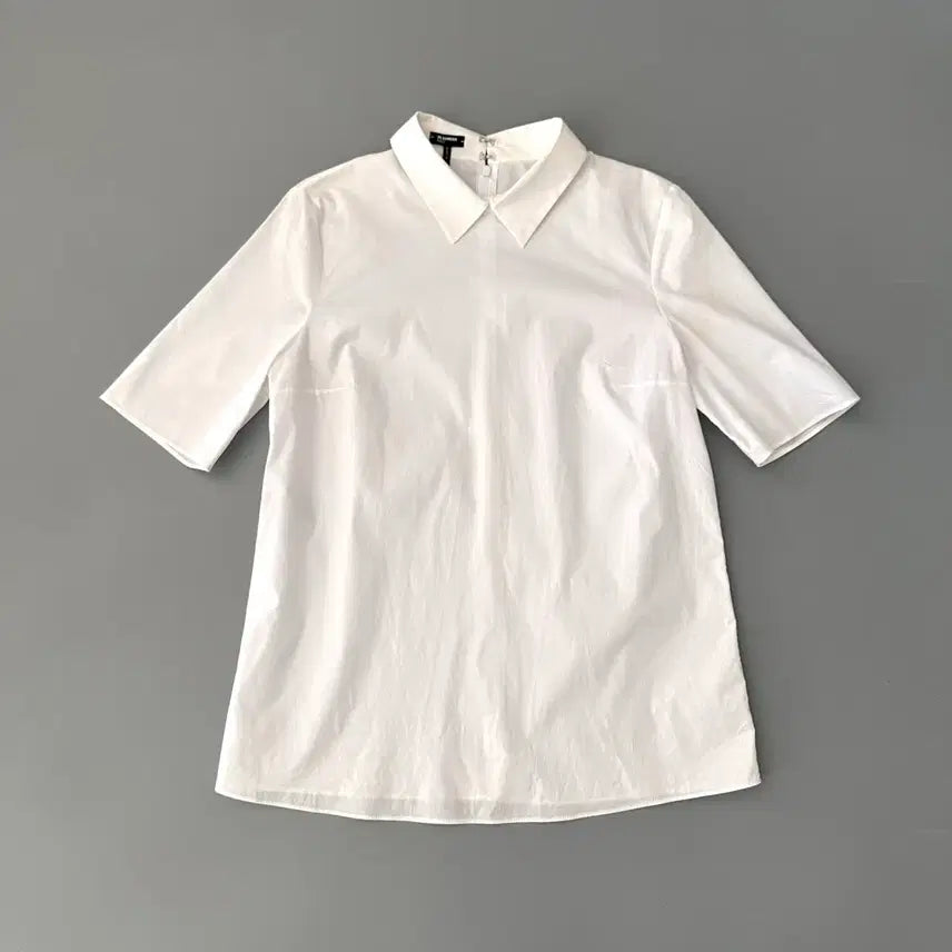 [BUNJANG] Jil Sander Navy Short Sleeve Blouse Size 38 / 질샌더 jil sander navy 반팔 블라우스