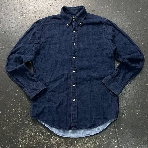 [BUNJANG] Polo Ralph Lauren 95 Shirring Cotton Shirt / 95 폴로 랄프로렌 신형 셔링 코튼 셔츠
