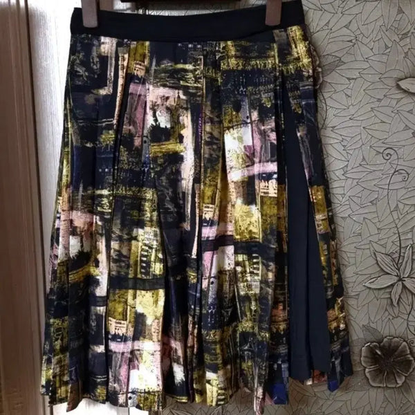 [BUNJANG] Time 100% Silk Pleated Skirt / 타임 실크100%주름스커트 26