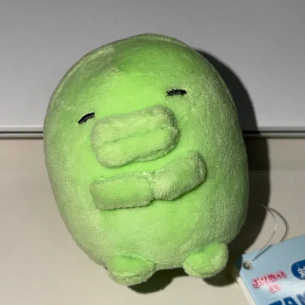 [BUNJANG] Tamagotchi Gudetama Pouch Pouchy Plush Doll / 다마고치 주댕치 구치파치 푸리누이 인형