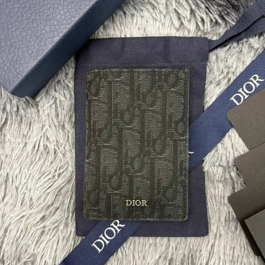 [BUNJANG] Dior Dior Oblique Organizer Cardholder Black / [풀구성/정품] 디올 오블리크 오거나이저 카드지갑 블랙