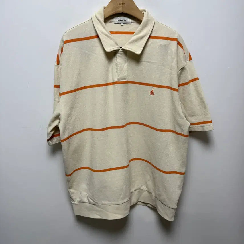 [BUNJANG] BEANPOLE MEN Milano Semi Openneck Short Sleeve T-shirt XL / (321) 빈폴 멘 밀라노 세미오픈넥 반팔티셔츠
