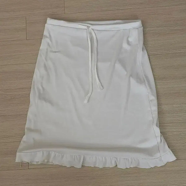 [BUNJANG] NUNUGUYS White Midi Skirt / (실착1회) 뉴뉴걸즈 화이트 미디스커트