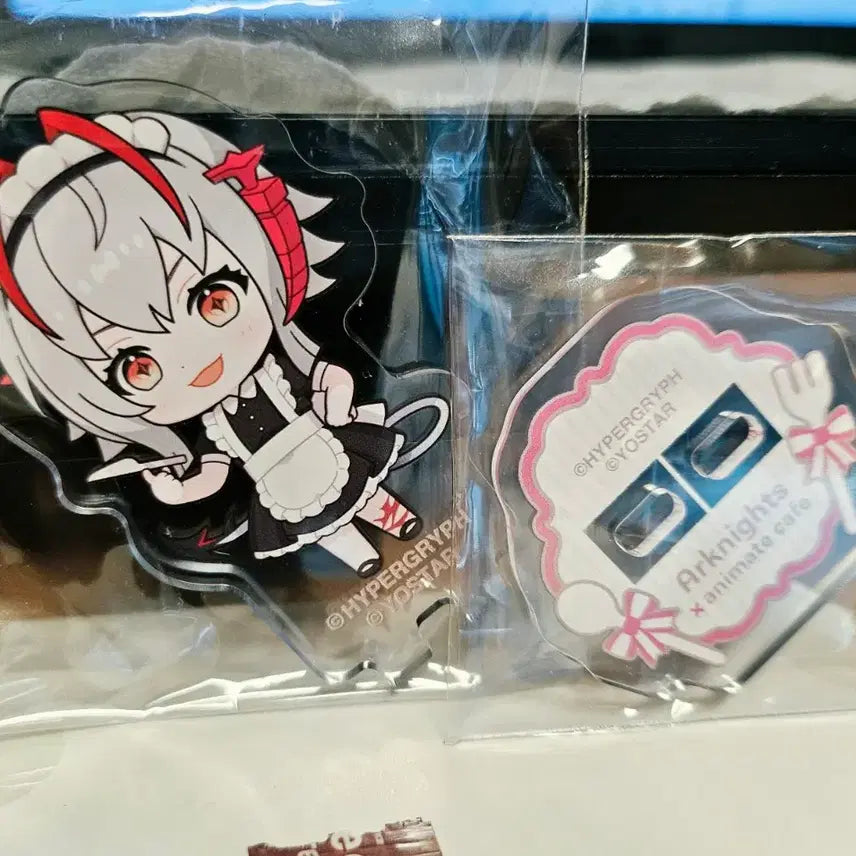 [BUNJANG] Arknights Wishdel Animate Cafe Collaboration Acrylic Stand / 명일방주 위셔델 애니메이트 카페 콜라보 아크릴스탠드