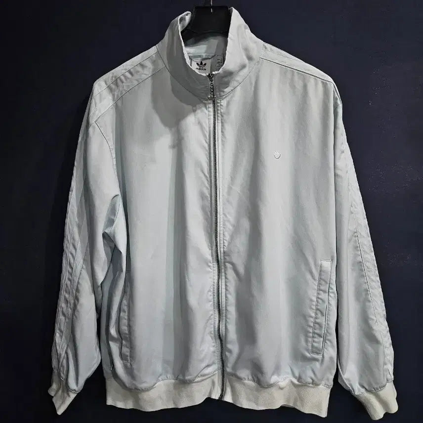 [BUNJANG] Adidas 3-Stripes Almost Blue Blouson Jacket Men's Size 115 / 아디다스 삼선 올모스트 블루 남성 115 블루종 자켓