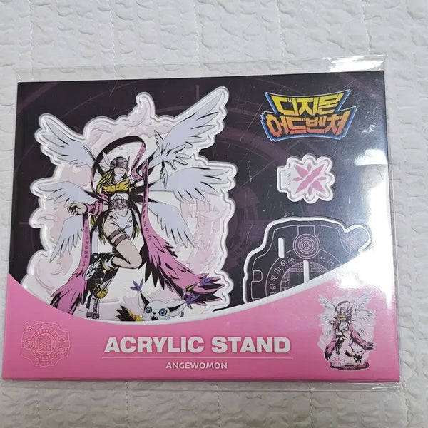 [BUNJANG] Digimon Angewomon Acrylic Diorama Stand / 디지몬 엔젤우몬 아크릴스탠드 디오라마