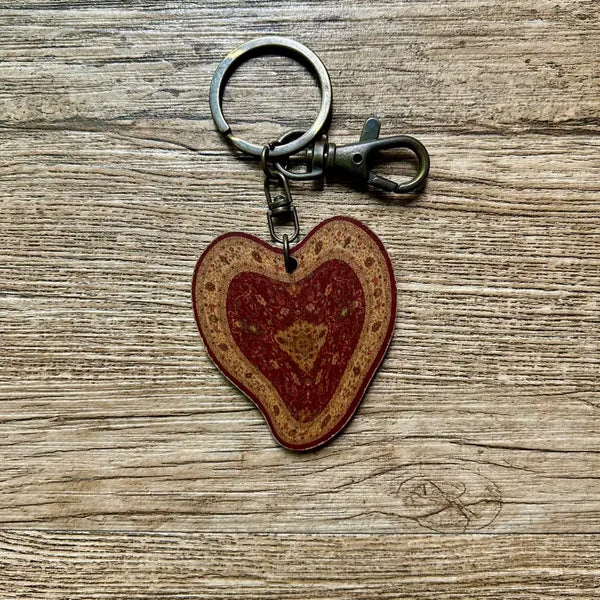 [BUNJANG] Say to Say Burgundy Keychain / 세이투세 키링