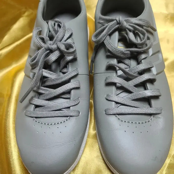 [BUNJANG] Adidas Leather Sneakers Grey / 아디다스 운동화 그레이고급가죽 상태는최상입니다