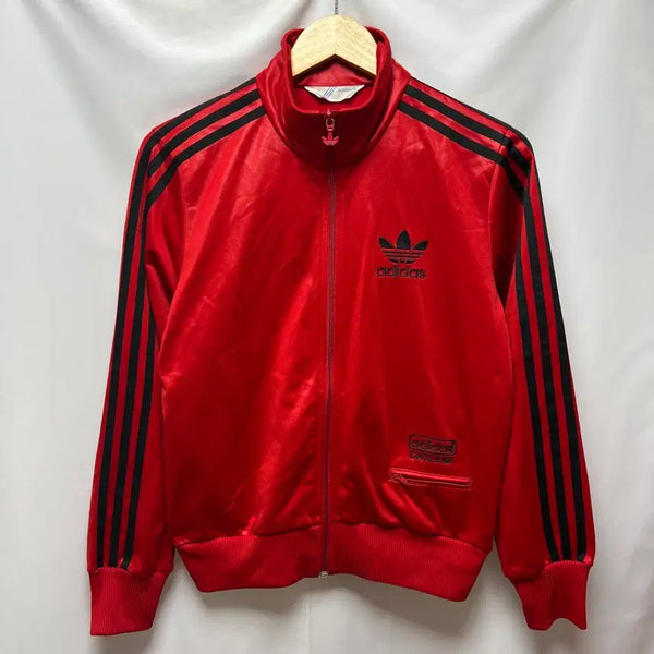[BUNJANG] Adidas Europa Chile Track Top Jersey Red/Black Size 90 / [정품/90] 아디다스 유로파 칠레 빨검 레드 블랙 트랙탑 져지