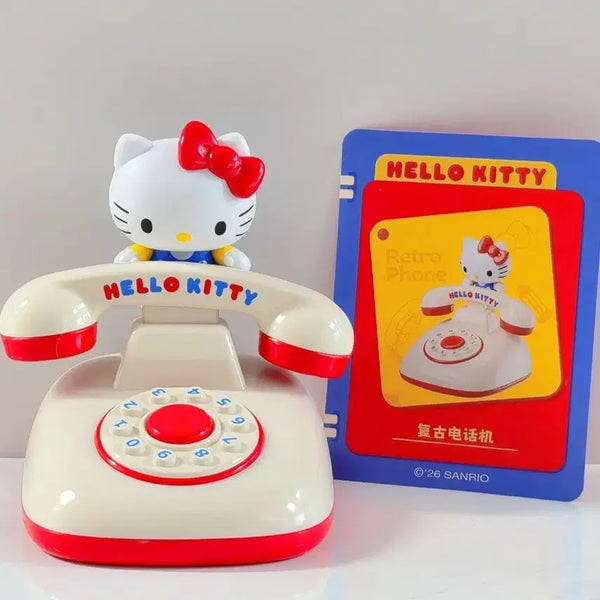 [BUNJANG] Sanrio Hello Kitty Retro Telephone Figure / 산리오 키티 레트로전화기 피규어  판매합니다