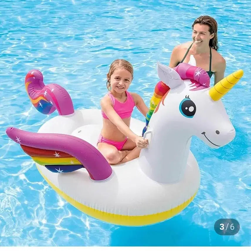 [BUNJANG] Intex Mega Unicorn Float 193x165cm / 인텍스 유니콘 튜브