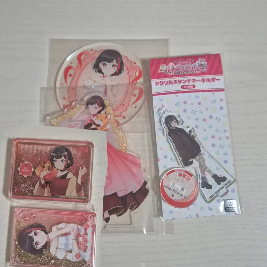 [BUNJANG] Bang Dream! Mitake Ran Fujikyu Acrylic Stand & Yusa Korota Set / 뱅드림 미타케 란 드림페어 후지큐 아크릴스탠드 유사코롯타
