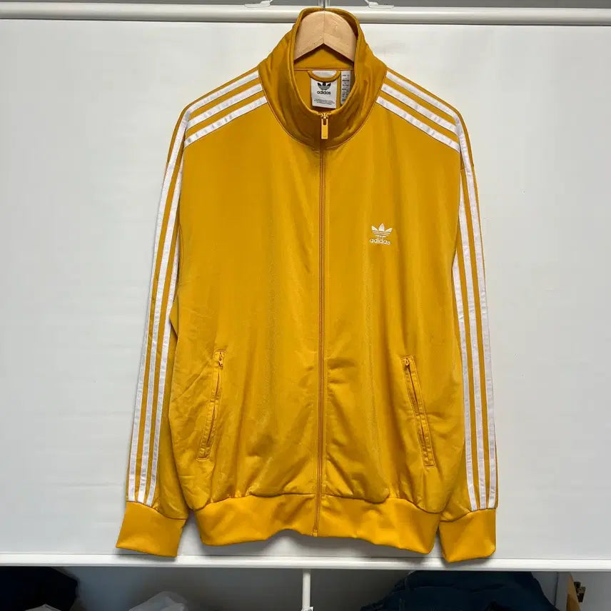 [BUNJANG] Adidas Classic Firebird Track Top Yellow XL / [정품/XL] 아디다스 클래식 파이어버드 노랑 옐로우 트랙탑 져지