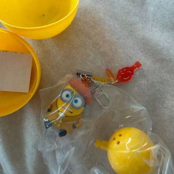 [BUNJANG] BHC Minions Capsule Toy Keyring / bhc미니언즈 캡슐토이 키링