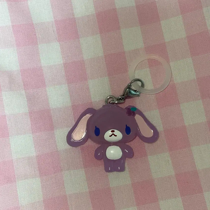 [BUNJANG] Sugar Bunnies Blueberry Usa Mezurushi Gacha Keyring Set 1 / 슈가바니즈 블루베리우사 메지루시 가챠 키링 1탄