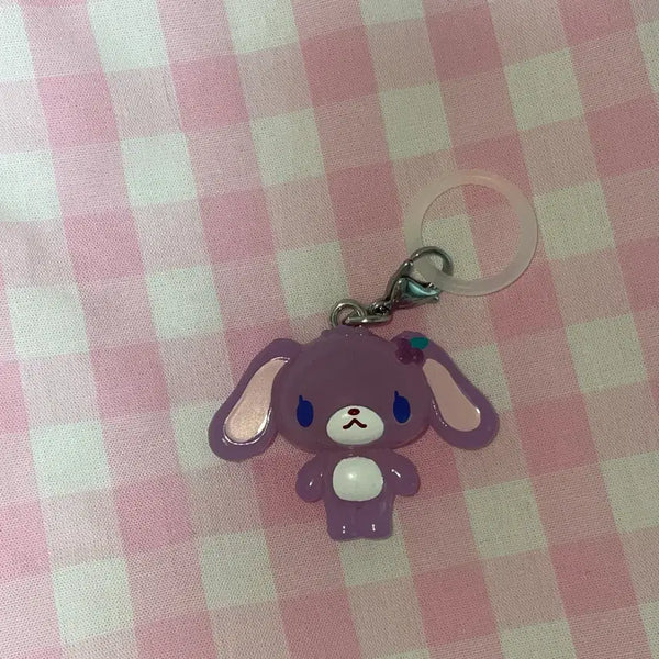 [BUNJANG] Sugar Bunnies Blueberry Usa Mezurushi Gacha Keyring Set 1 / 슈가바니즈 블루베리우사 메지루시 가챠 키링 1탄