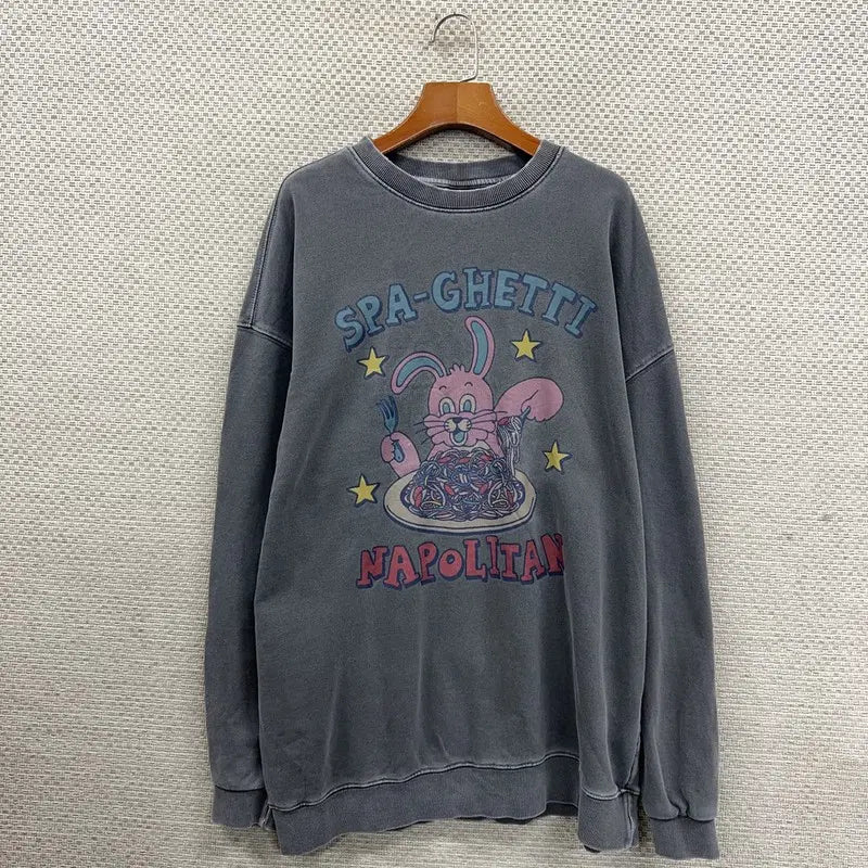 [BUNJANG] Compagno Sweatshirt L / 꼼파뇨 스웻셔츠 맨투맨 L H00508