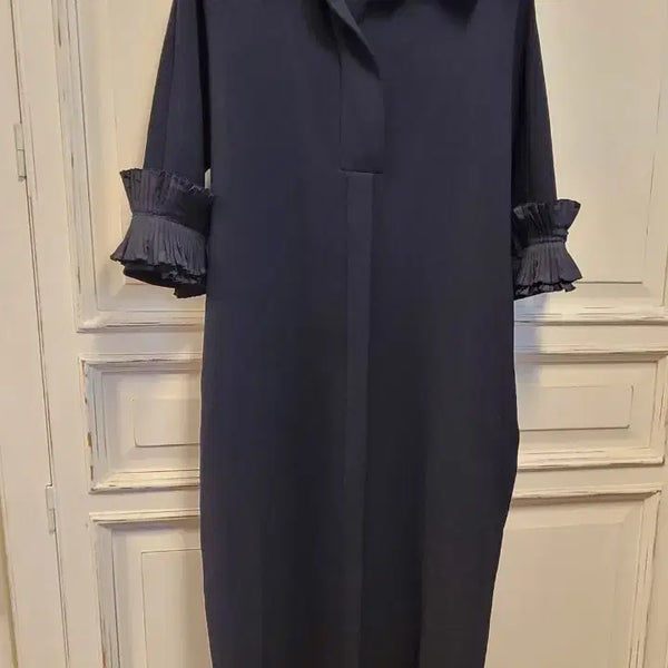 [BUNJANG] TIME Dark Navy Long Dress / 타임 다크네이비  원피스 새제품수준