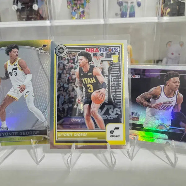 [BUNJANG] Yuta Jazz Keyonte George Basketball Cards Bundle Set / 유타째즈)키욘테 조지 카드 3장 일괄
