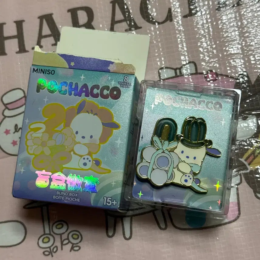 [BUNJANG] Sanrio Pochacco Exclusive Badge / 산리오 중판 정품 포챠코 뱃지