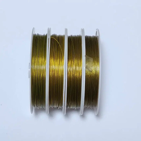[BUNJANG] DIY Gold Piano Wire Set / DIY 골드 피아노 와이어줄