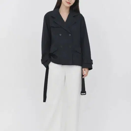 [BUNJANG] Morgan Navy Women's Jacket / 모르간 네이비 여자 85-160 자켓 O0680