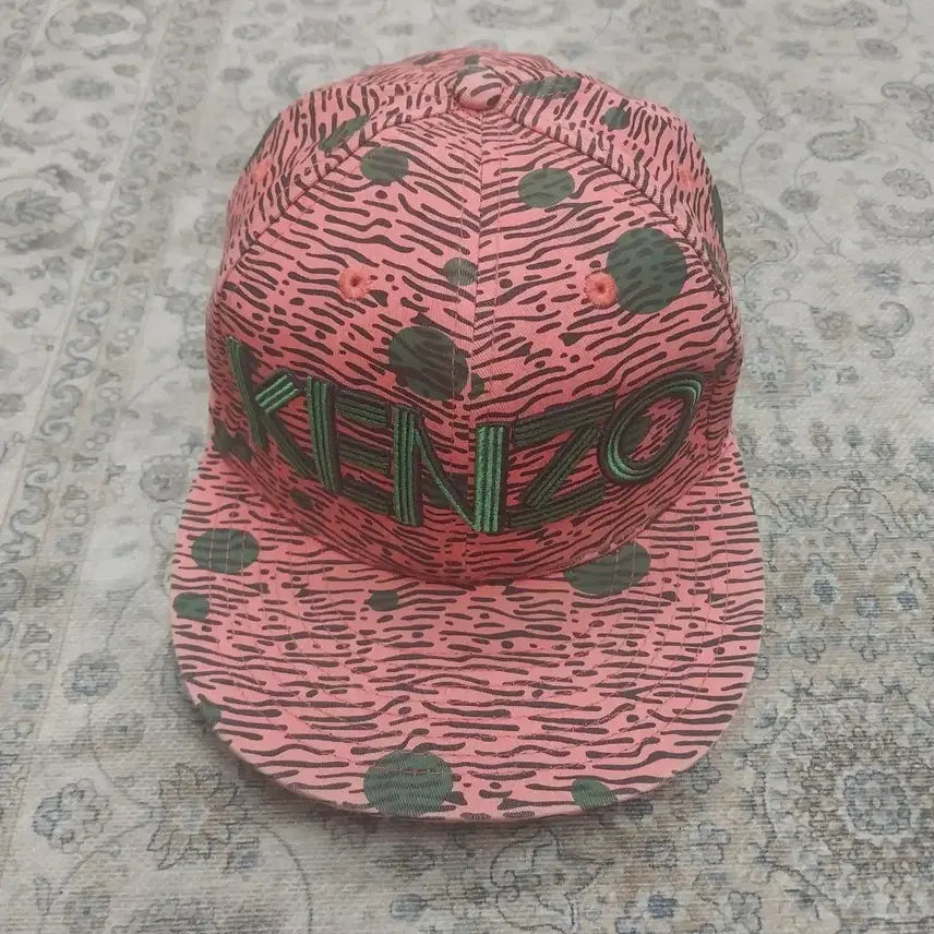 [BUNJANG] Kenzo x New Era Collaboration Snapback Hat / KENZO X 뉴에라 스냅백 7 1/8 (58호까지)