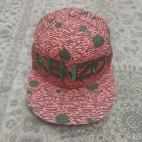 [BUNJANG] Kenzo x New Era Collaboration Snapback Hat / KENZO X 뉴에라 스냅백 7 1/8 (58호까지)