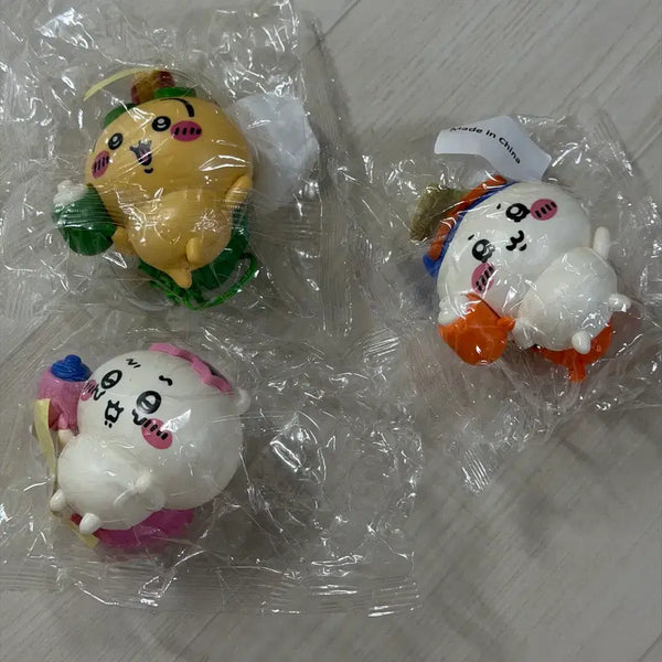 [BUNJANG] Monjakwi Chiikawa Hachiwara Usagi Water Gun Figure Keychain Set / (3개세트) 먼작귀 치이카와 하치와레 우사기 물총 피규어 키링