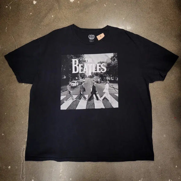 [BUNJANG] Vintage Beatles Abbey Road Printed T-Shirt / 미국 빈티지 비틀즈 애비로드 프린팅 반팔티