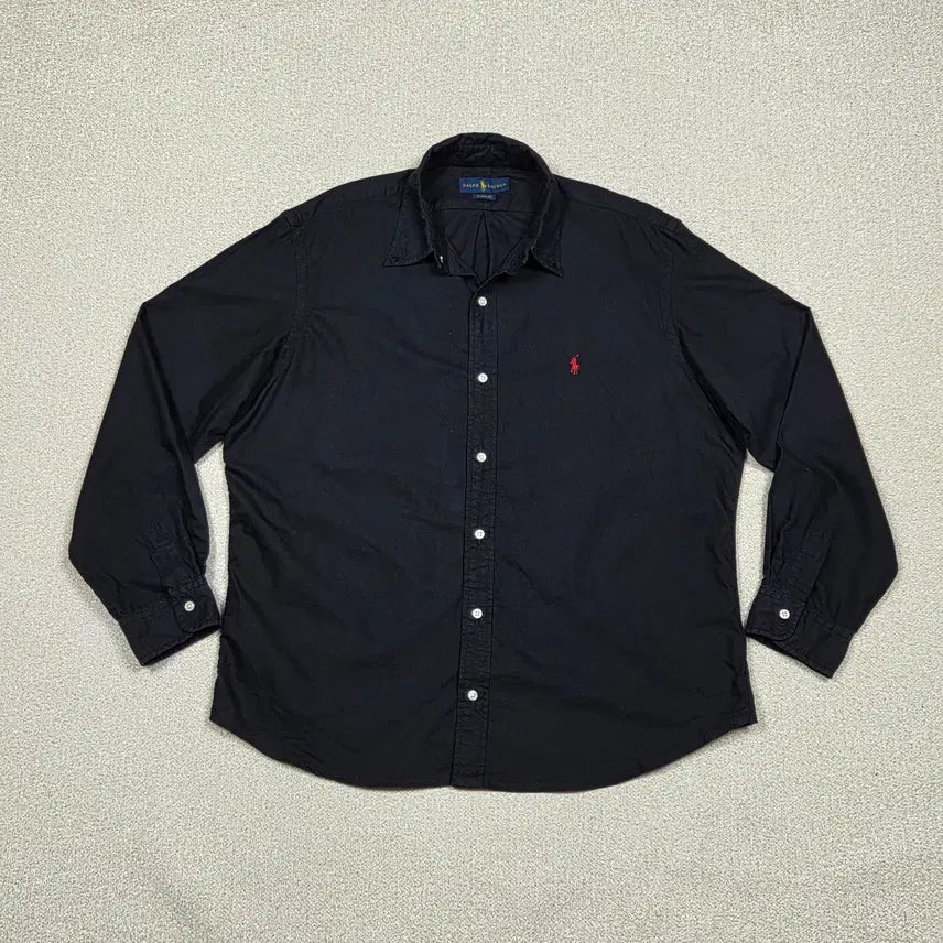 [BUNJANG] Polo Ralph Lauren Classic Fit Pony Cotton Long Sleeve Shirt / [폴로 랄프로렌] 클래식 핏 포니 코튼 긴팔 셔츠 | S00640