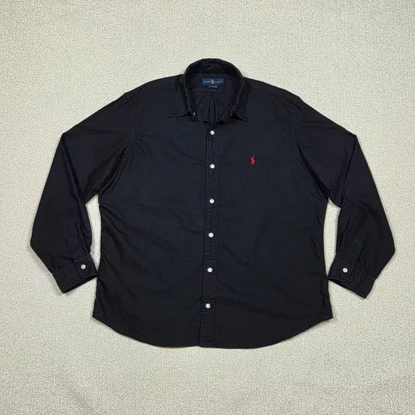 [BUNJANG] Polo Ralph Lauren Classic Fit Pony Cotton Long Sleeve Shirt / [폴로 랄프로렌] 클래식 핏 포니 코튼 긴팔 셔츠 | S00640