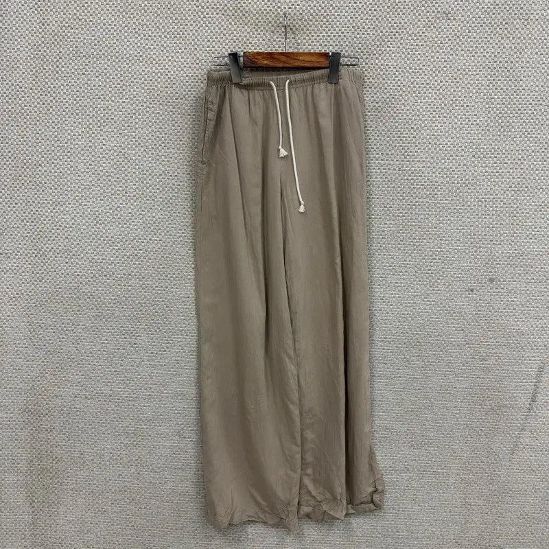 [BUNJANG] Uniqlo Linen Lounge Pants - Size S / 유니클로 린넨 츄리닝 바지 S H02246