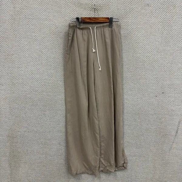 [BUNJANG] Uniqlo Linen Lounge Pants - Size S / 유니클로 린넨 츄리닝 바지 S H02246
