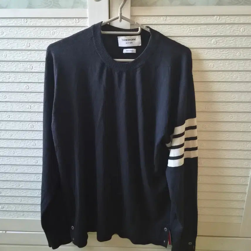 [BUNJANG] Thom Browne Merino Wool Knit Sweater Size 3 / 신형 톰브라운 메리노울 니트 3사이즈