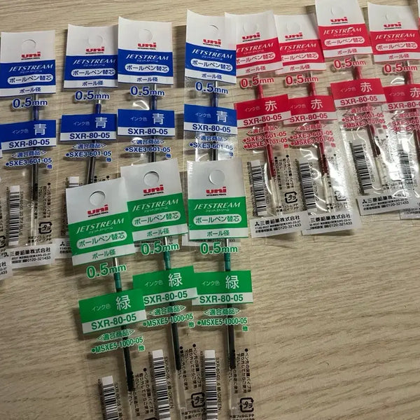 [BUNJANG] Uni Jetstream 0.5mm Ballpoint Refill (Blue/Red/Green) / 제트스트림 0.5mm 볼펜심 (블루/레드/그린)