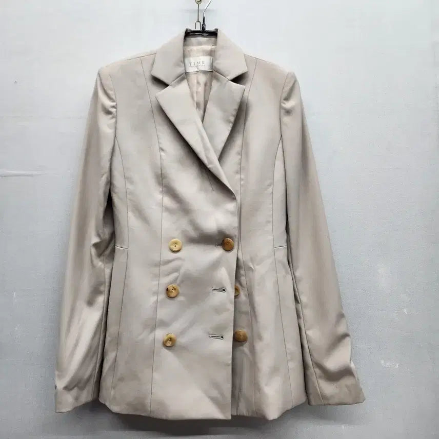 [BUNJANG] System Double-Button Breasted Jacket (Size S) / 한섬 타임 더블버튼 브레스티드 자켓 S